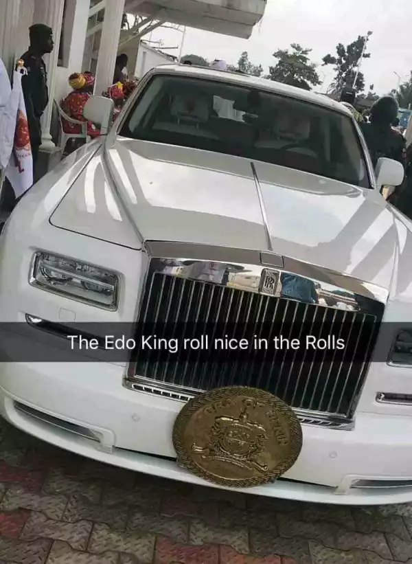 See The Rolls-Royce Of The Oba Of Benin, Oba Ewuare II